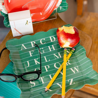 Alphabet Paper Plate, 8 Count*