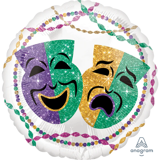 Mardi Gras Fun Balloon