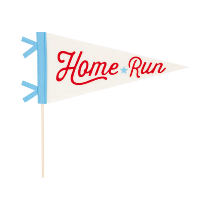 Baseball felt Pennant Banner