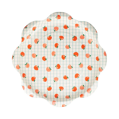 Apple Pattern Paper Plate, 8 Count*