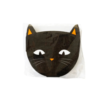 Cat Face Shaped Paper Cocktail Napkin