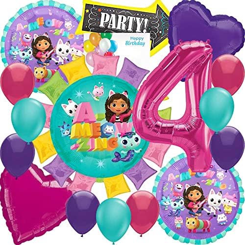 Gabby's Dollhouse Balloon 15pc Set
