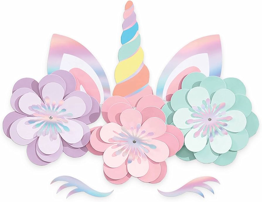 Unicorn Wall Decoration Set