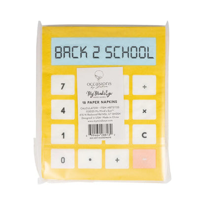 Calculator Paper Guest Napkin, 18 Count*