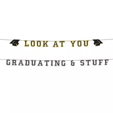 Look At You Graduation Banner