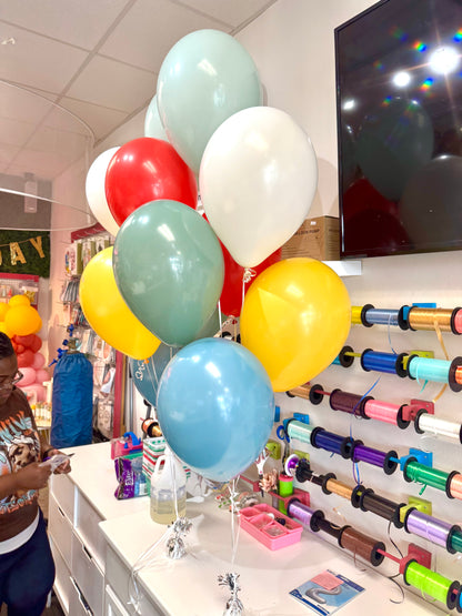 Classic 11" Latex Balloon Bar (Helium)