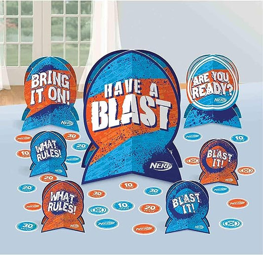 3D Nerf® Cardstock Centerpiece Kit - 31pc