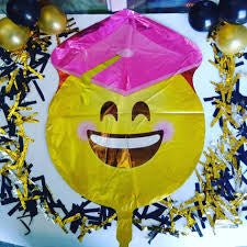 Smiley Face Grad Balloon