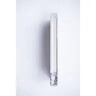 Tall White Glitter 16 Candle Set