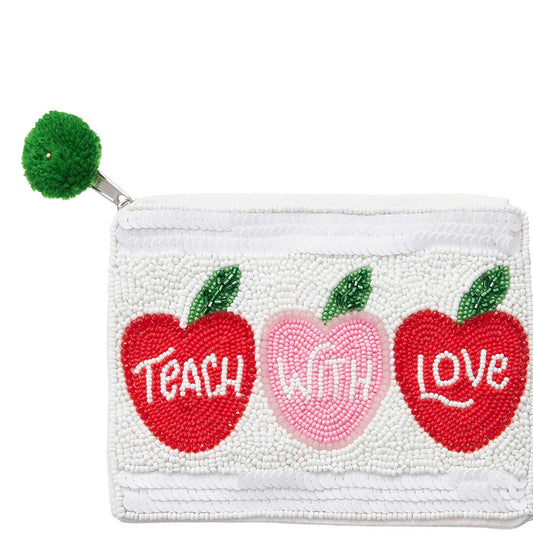 Teach with love Coin Purse