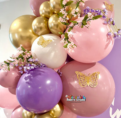 Baby in Bloom Shower Setup