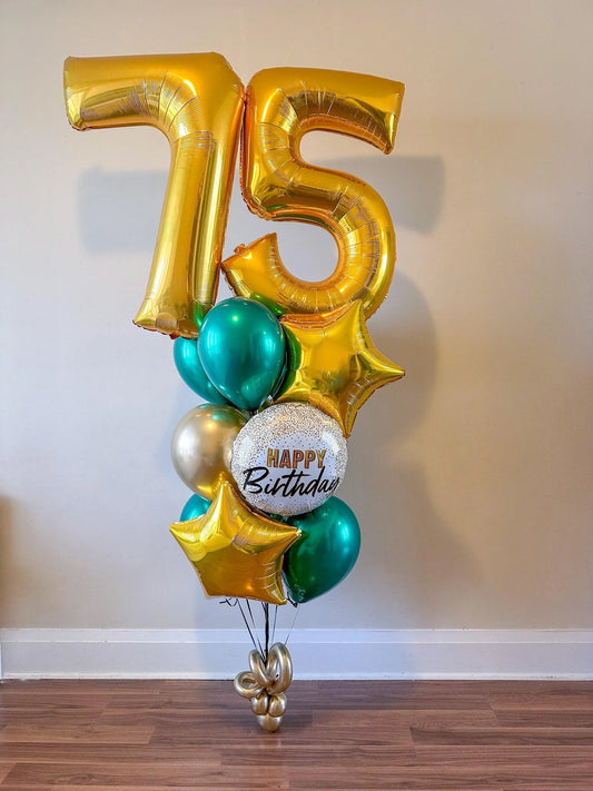 Classic Birthday Balloon Bunch