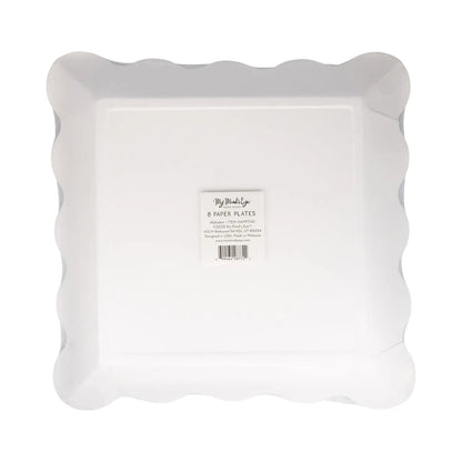 Alphabet Paper Plate, 8 Count*