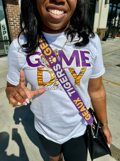 LSU Tigers Purple Strap