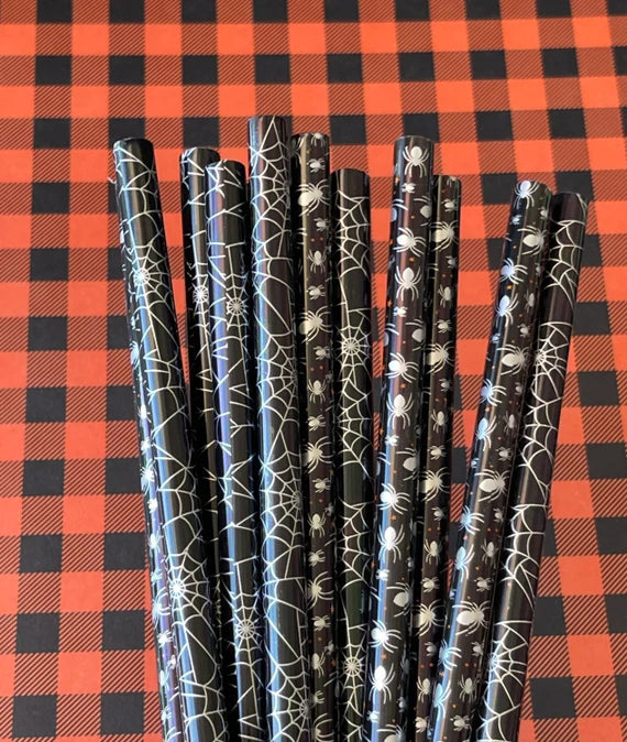 Spider web Reuseable straws