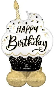 Birthday Cupcake Air-Loonz Balloon