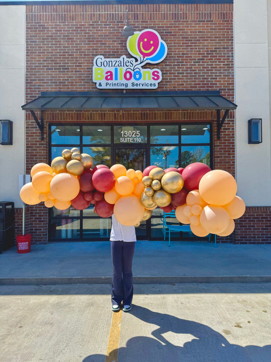 Cranberry Crush BALLOON GARLAND