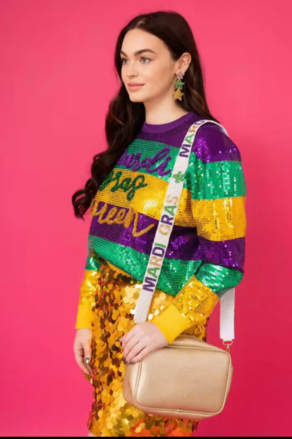 Mardi Gras Festive Strap