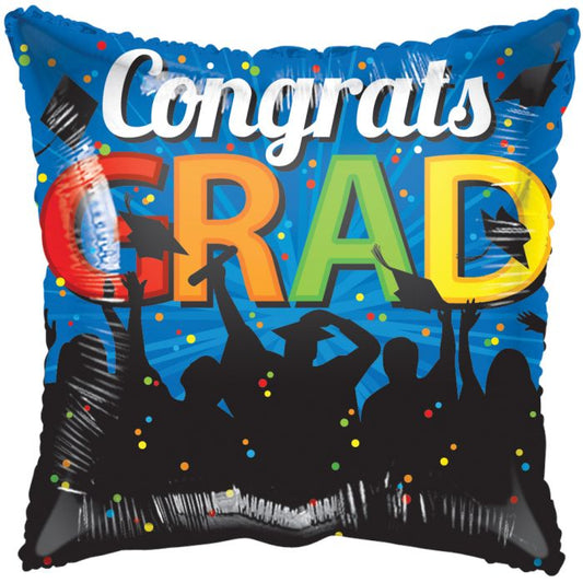 Congrats Grad Silhouette Balloon