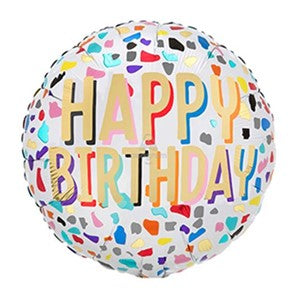 Birthday Confetti Balloon