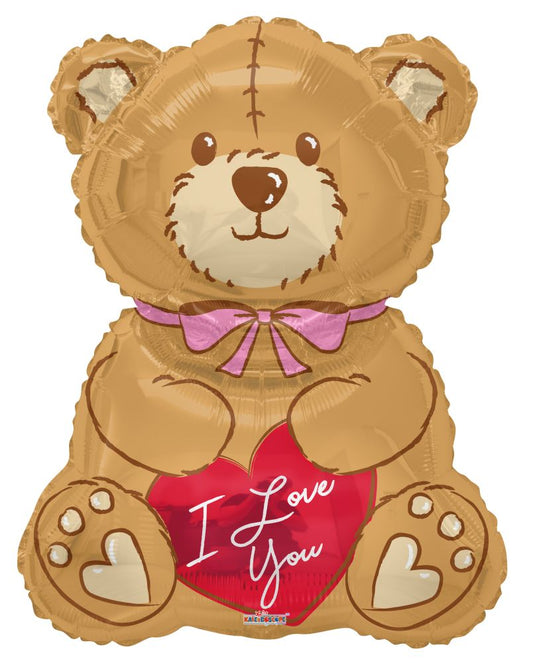I love You Teddy Bear Balloon