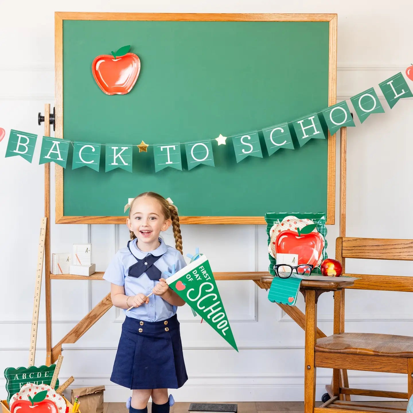 First Day Back To School Felt Pennant*