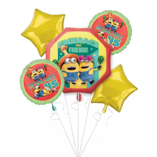 Minions Despicably Bouquet 5pc