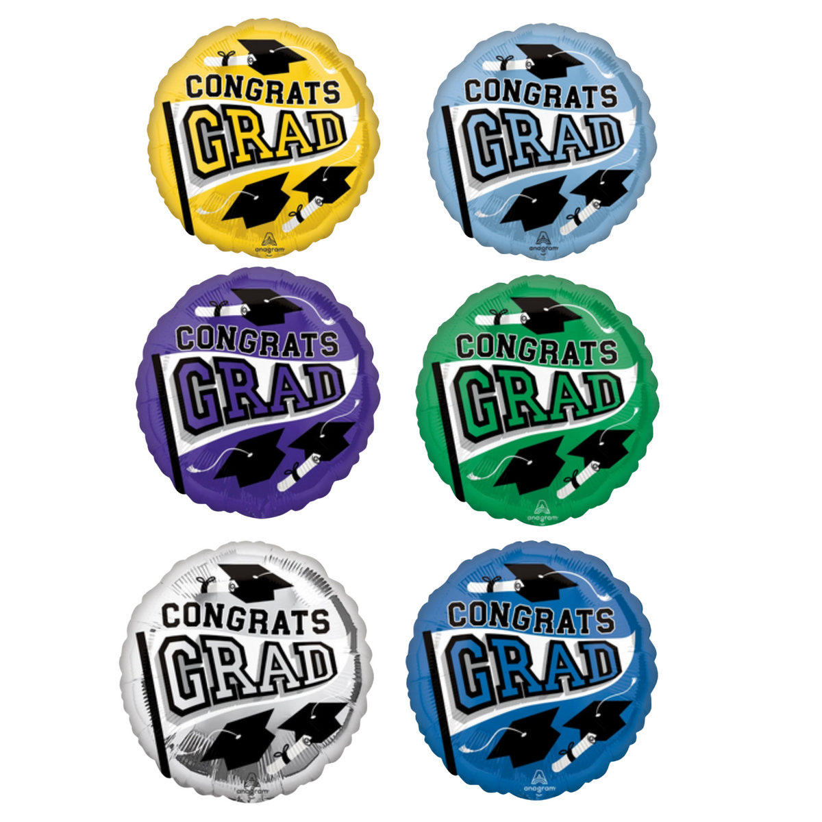 Colored Graduation Tokens Graduation School Colors Be True to Your School 18” – Gonzales Party Store