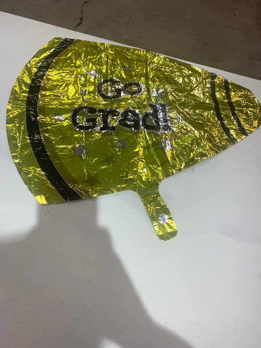 Go Grad Megaphone Balloon