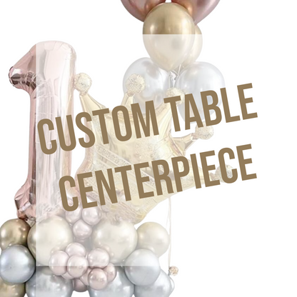 Custom Create Your Table Marquee Centerpiece