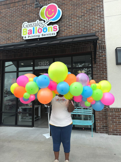 Neon Glow GARLAND ( TO GO NO INSTALL)