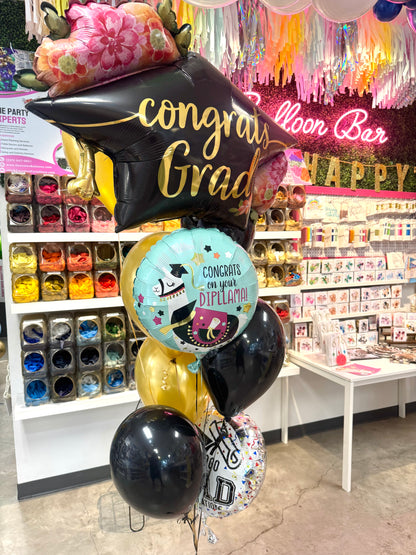 Way To Go on Diploma Grad Bouquet 9pc