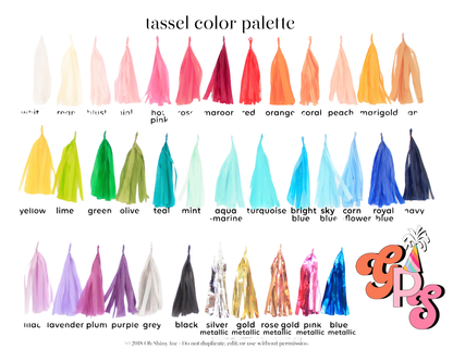 Custom Create Your Tassell Column To Go