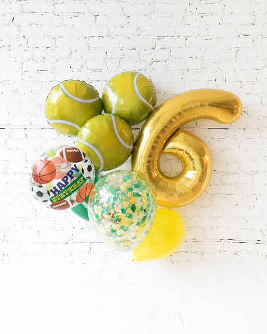 Tennis Ball Bouquet 7pc