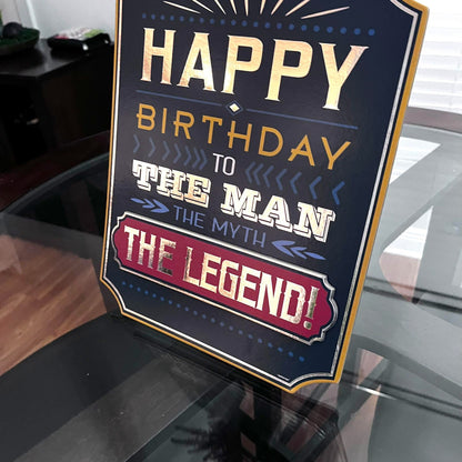 Birthday Man Sign