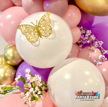 Baby in Bloom Shower Setup