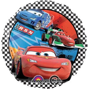 Cars checkered Balloon