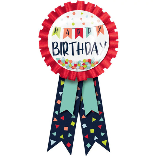 A ReasonTo Celebrate Confetti Pouch Birthday Ribbon