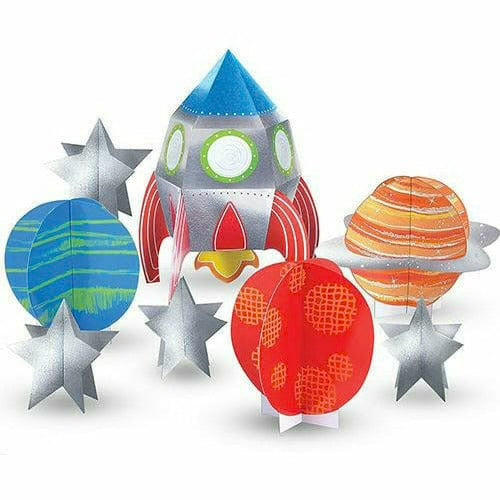 Blast Off Rocket Table Centerpieces