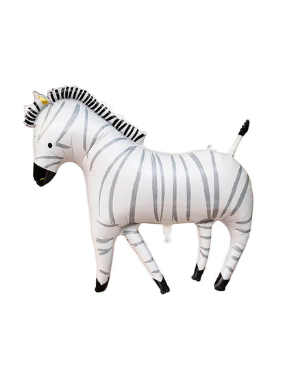 Safari Zebra Mylar Balloon