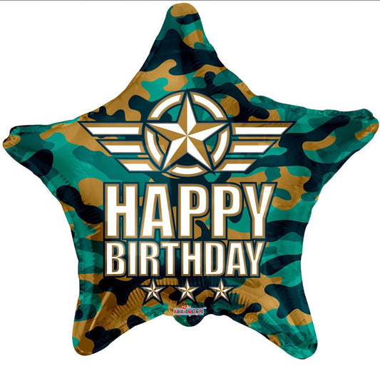Army Star balloon