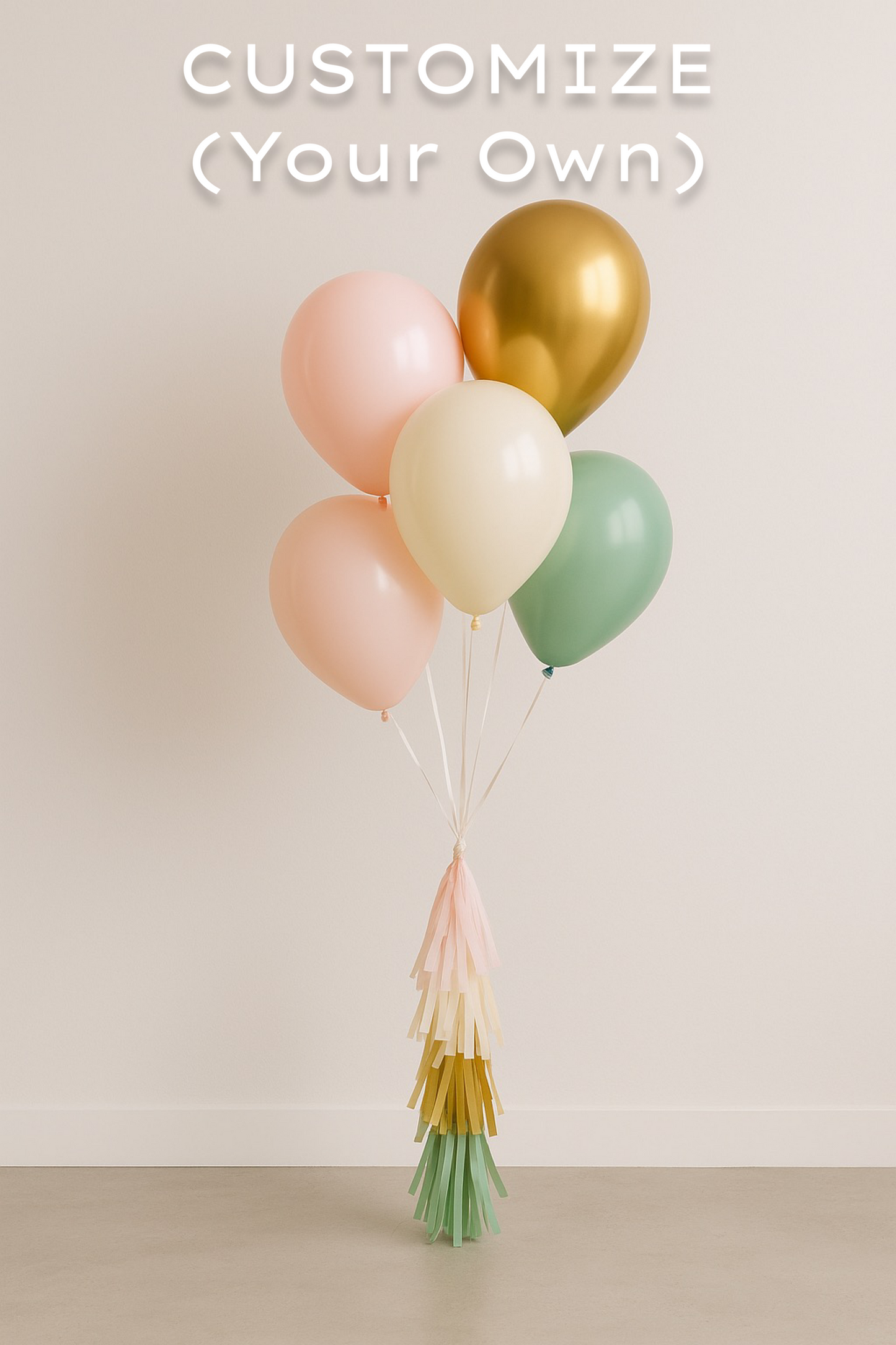 Custom Tassel Tail Bouquet 5pc