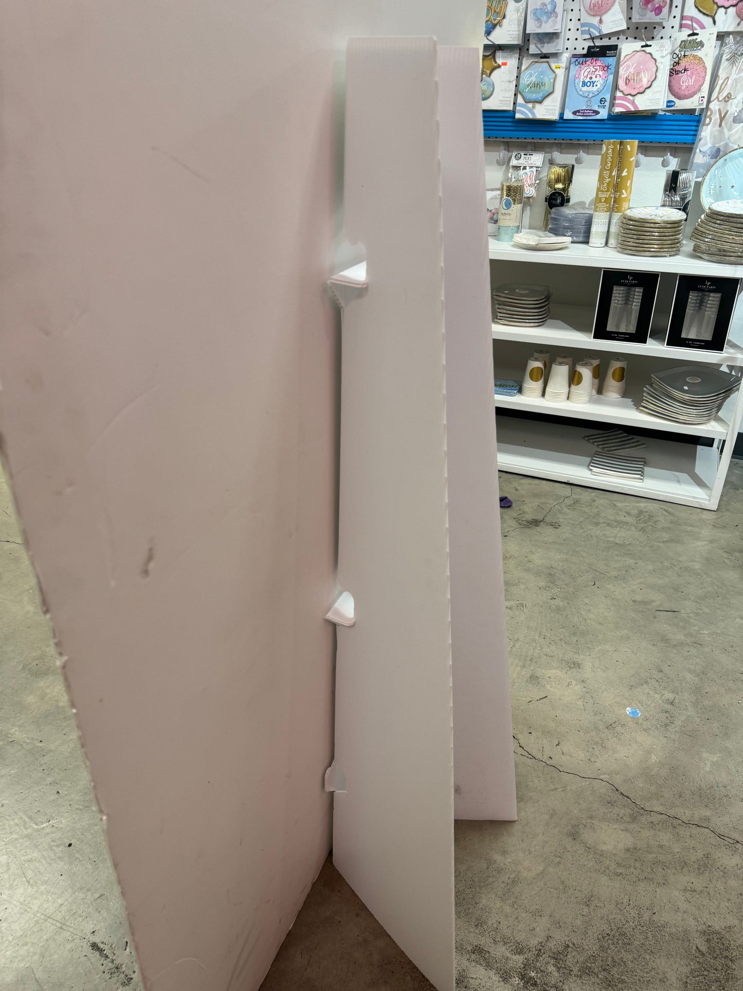 Backdrop Easel Sign