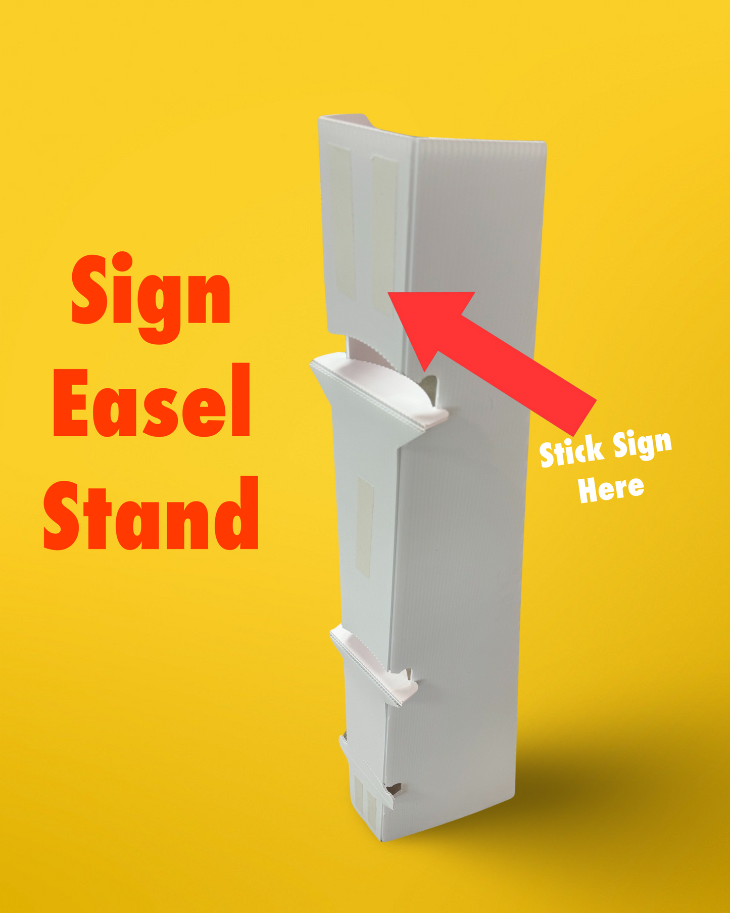 Backdrop Easel Sign