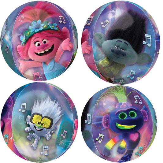Trolls World Tour, 15” Orbz Balloon