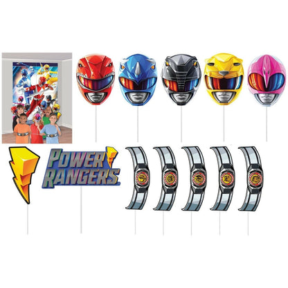 Power Rangers Classic Paper Scene Setter & Photo Props