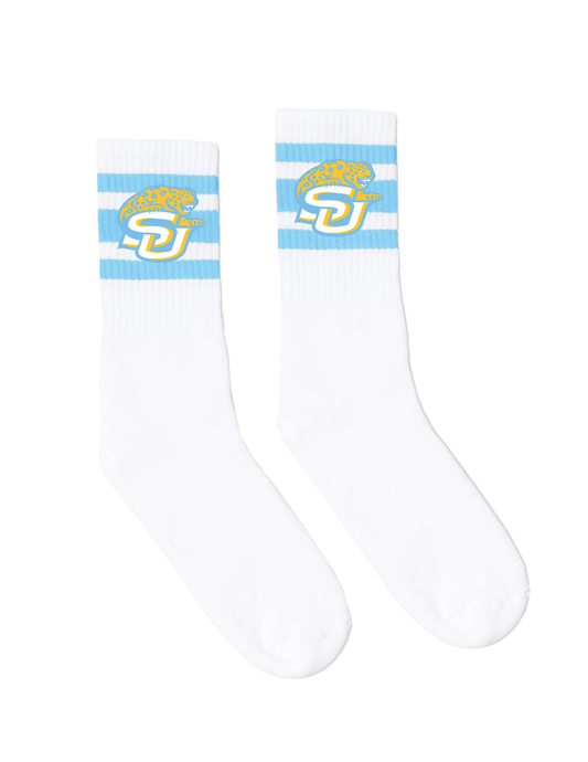 Carolina Blue SU Jag Socks