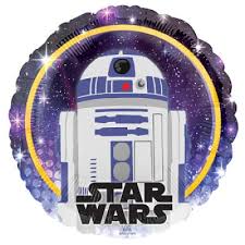 Star Wars Galaxy R2D2, 18" Balloon