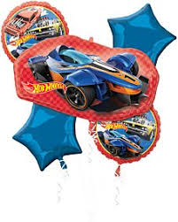 Hot Wheels Vroom Balloon Bouquet, 5pc
