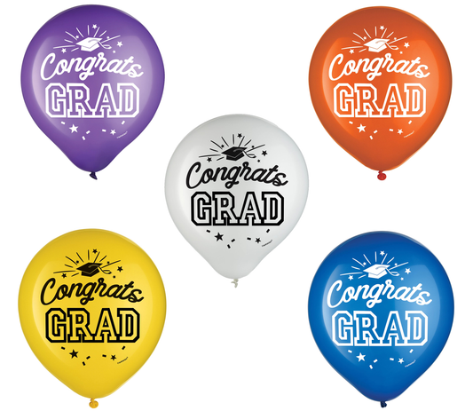 Congrats Grad Latex By Color